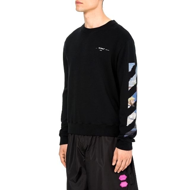 Off-White DIAG COLORED ARROWS SLIM CREW