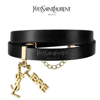 YVES SAINT LAURENT ベロアチョーカーブレスレット レディース