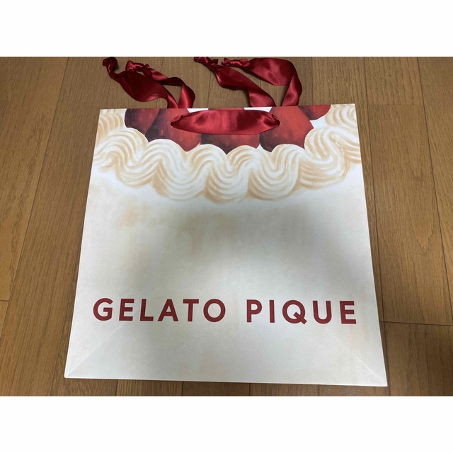 gelato pique(ジェラートピケ)のジェラートピケ　クリスマス限定ショッパー&巾着[M] レディースのバッグ(ショップ袋)の商品写真