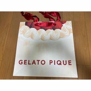 ジェラートピケ(gelato pique)のジェラートピケ　クリスマス限定ショッパー&巾着[M](ショップ袋)