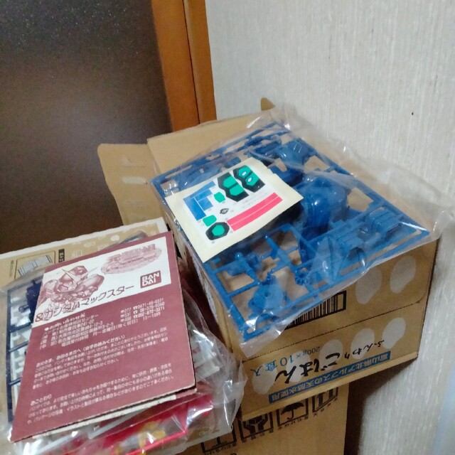 未組み立て元祖SDガンダムワールドボルトガンダム&ガンダムマック