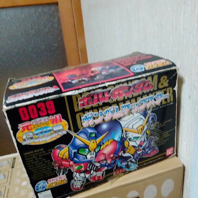 未組み立て元祖SDガンダムワールドボルトガンダム&ガンダムマック