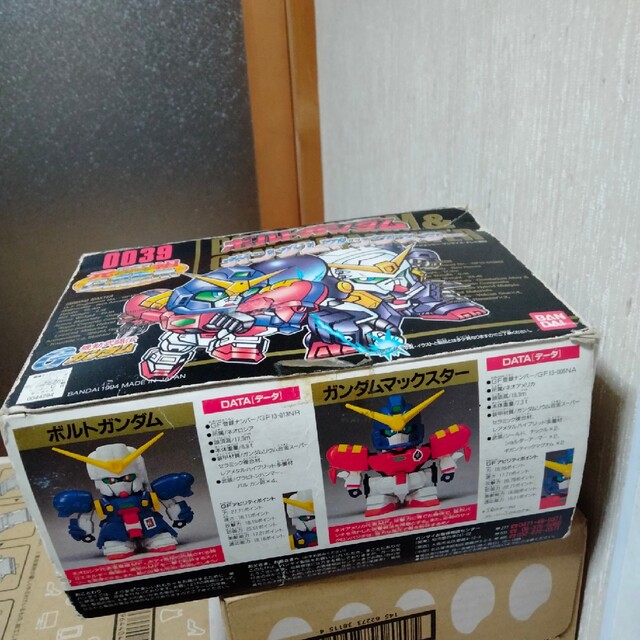 未組み立て元祖SDガンダムワールドボルトガンダム&ガンダムマック