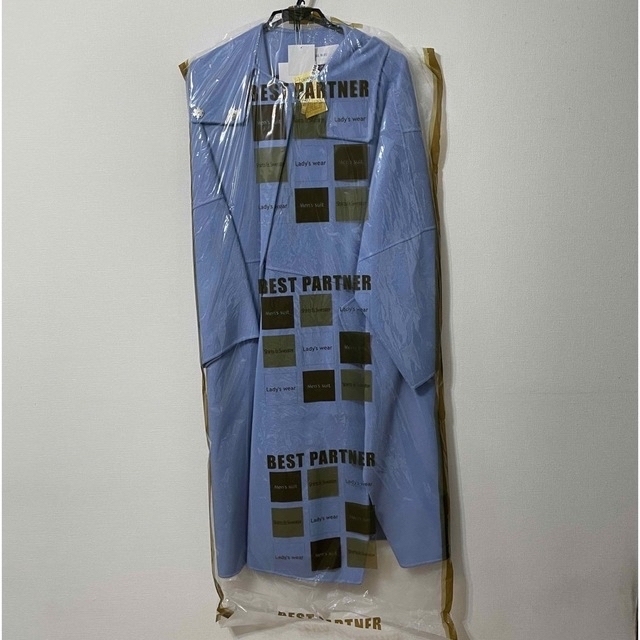 LE CIEL BLEU(ルシェルブルー)のルシェルブルー Hooded Over Coat 水色 レディースのジャケット/アウター(ロングコート)の商品写真