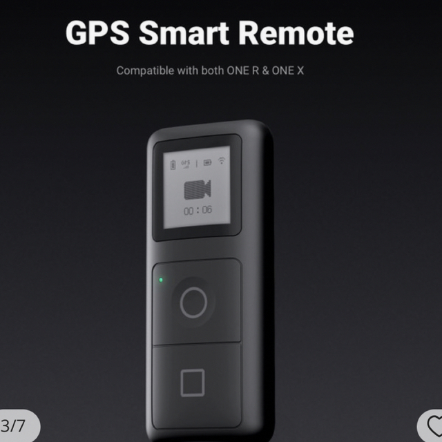 Insta360 ONE X2用　GPSスマートリモコン