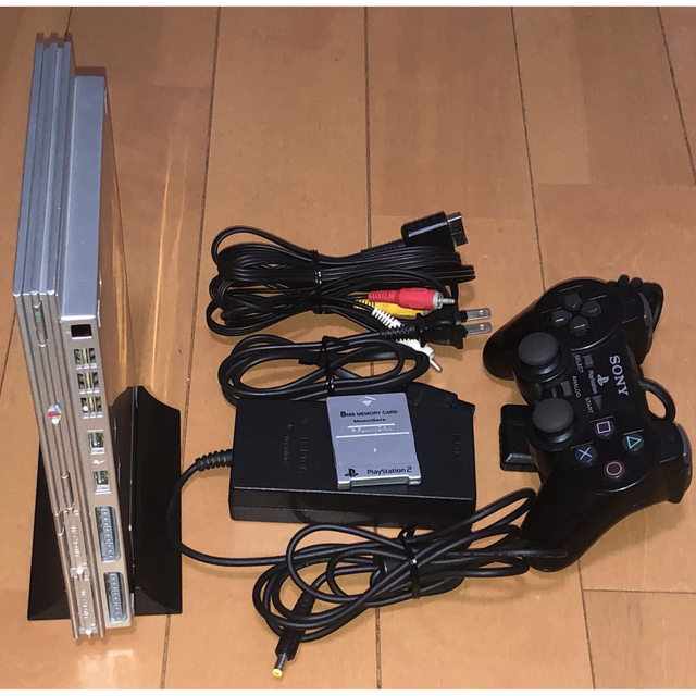 PS2 薄型本体セットSCPH-77000 ※縦置きスタンド付属無し