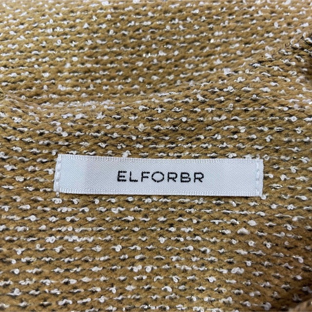 ELFORBR(エルフォーブル)の【美品】ELFORBR ブラウス 会社着 OL オフィスカジュアル レディースのトップス(シャツ/ブラウス(半袖/袖なし))の商品写真