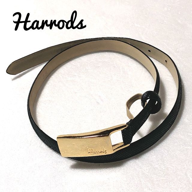 値下げ♪Harrods ゴールド レザージャケット