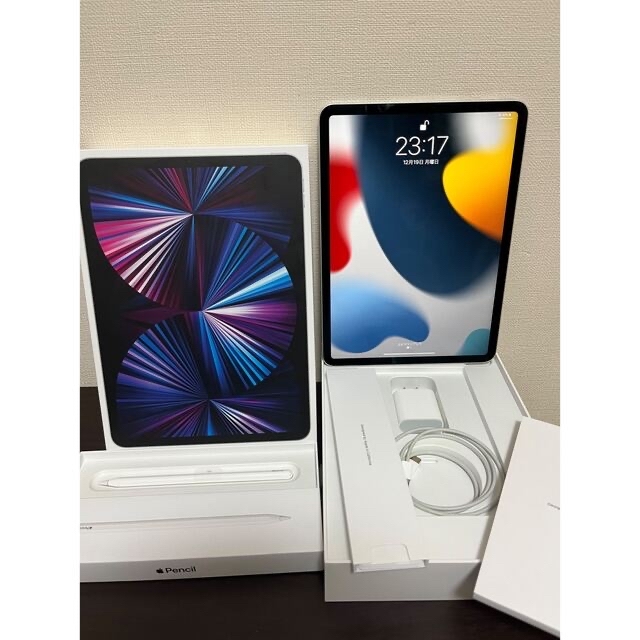 iPad(アイパッド)のiPad Pro 11inch 128gb 第3世代　Apple Pencil スマホ/家電/カメラのPC/タブレット(タブレット)の商品写真