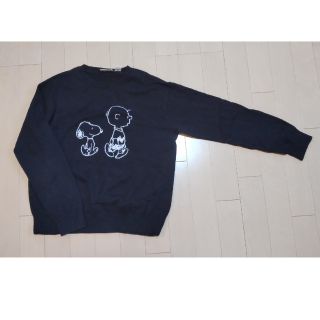 ユニクロ(UNIQLO)のUNIQLOKIDS　スヌーピー ニットトップス 150(Tシャツ/カットソー)