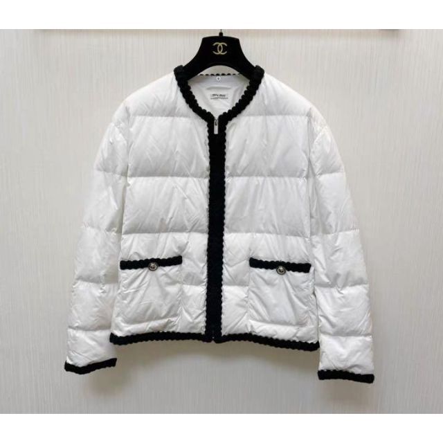 MIU ミュウミュウ ウールツィードダウン ¥ アウトレット買付 www