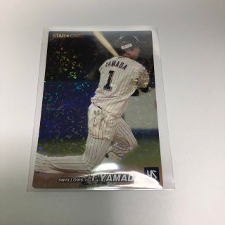 プロ野球カード　山田哲人　スターカード　キラ　美品(スポーツ選手)