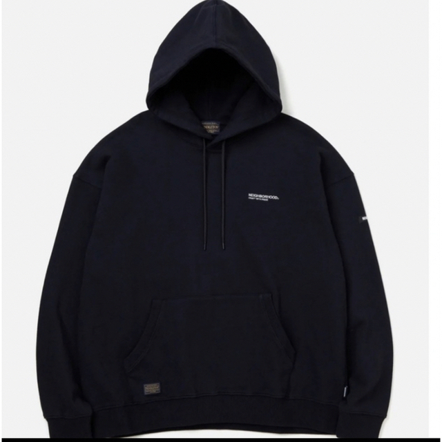 NEIGHBORHOOD PENDLETON HOODED LS CO NAVY