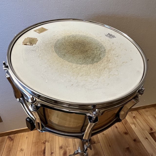 pearl(パール)の還元分値引きにします！スネア Pearl（中古）14"×6.5" バーチ  楽器のドラム(スネア)の商品写真