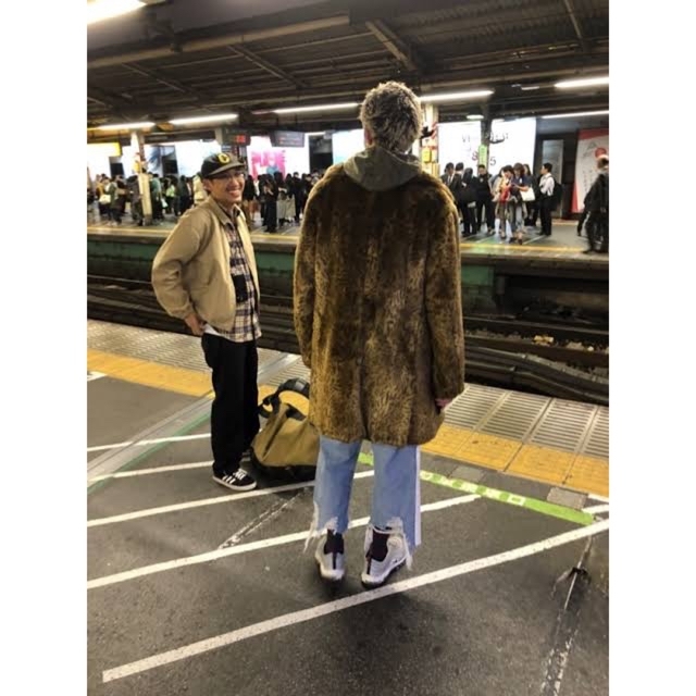 ニードルス Needles PEA COAT レオパード フェイクファー - ピーコート