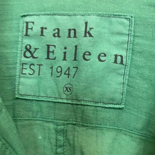 Frank&Eileen(フランクアンドアイリーン)のFrank&Eileen/フランク＆アイリーン  シャツ XS グリーン レディースのトップス(シャツ/ブラウス(長袖/七分))の商品写真