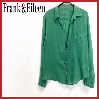 フランクアンドアイリーン(Frank&Eileen)のFrank&Eileen/フランク＆アイリーン  シャツ XS グリーン(シャツ/ブラウス(長袖/七分))