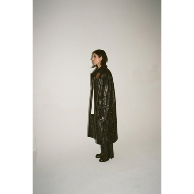 Maison Martin Margiela(マルタンマルジェラ)のrold skov 21aw 「SNAKE BITE 」yarra coat L メンズのジャケット/アウター(ステンカラーコート)の商品写真