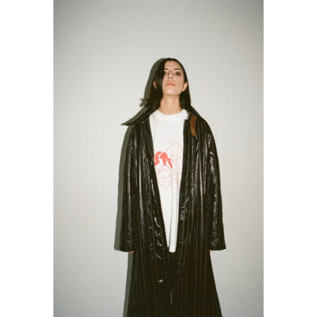 Maison Martin Margiela(マルタンマルジェラ)のrold skov 21aw 「SNAKE BITE 」yarra coat L メンズのジャケット/アウター(ステンカラーコート)の商品写真