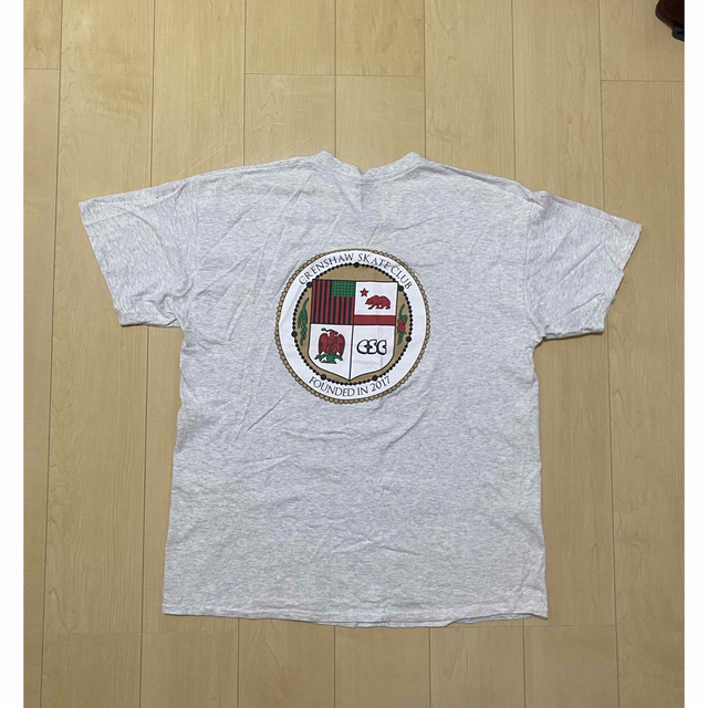 Supreme(シュプリーム)のCrenshaw Skate Club tee XL グレー　美品 メンズのトップス(Tシャツ/カットソー(半袖/袖なし))の商品写真