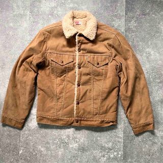 リーバイス(Levi's)の80s Levi's vintage リーバイス コーデュロイ ボアジャケット(Gジャン/デニムジャケット)