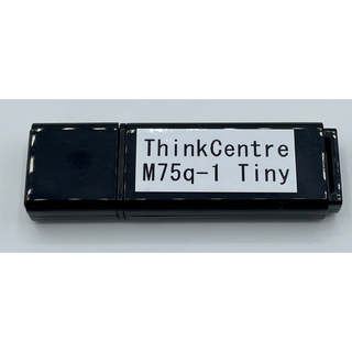 Lenovo ThinkCentre M75q-1 Tiny リカバリーディスク(PC周辺機器)