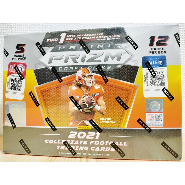 NFL 2021 パニーニ プリズム DP フットボール カード メガボックス
