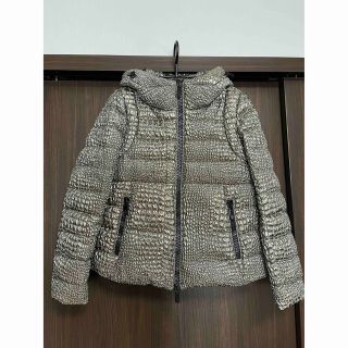 モンクレール(MONCLER)のMONCLER ゴールド　ショートダウン　サイズ1  中古品(ダウンジャケット)