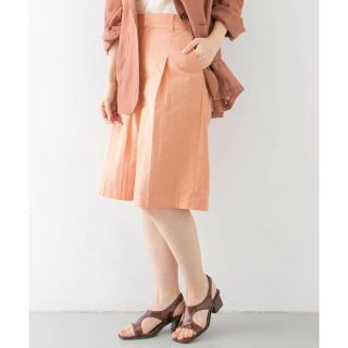 ケービーエフ(KBF)の【CORAL PINK】フロントタックハーフパンツ∴(その他)