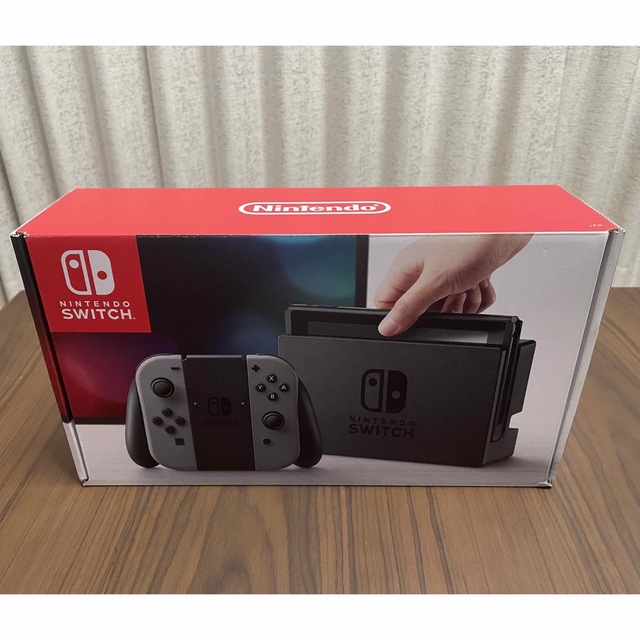 Nintendo Switch(ニンテンドースイッチ)のNintendo Switch JOY-CON グレー 本体  HAC-S-KA エンタメ/ホビーのゲームソフト/ゲーム機本体(家庭用ゲーム機本体)の商品写真