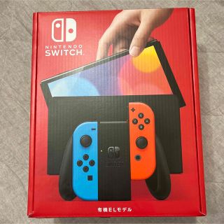 ニンテンドースイッチ(Nintendo Switch)のNintendo Switch 有機ELモデル　新品未使用未開封(家庭用ゲーム機本体)