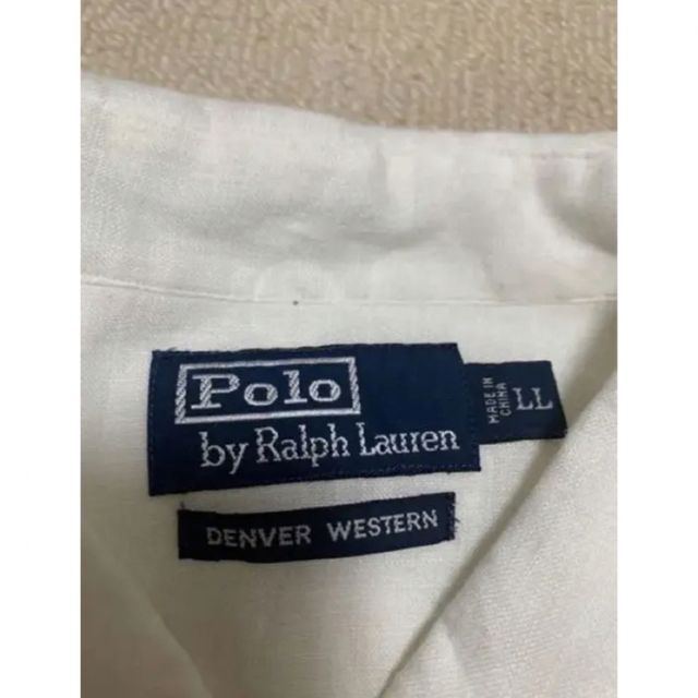 POLO RALPH LAUREN(ポロラルフローレン)のPOLO RALPH LAUREN リネン ウエスタンシャツ メンズのトップス(シャツ)の商品写真