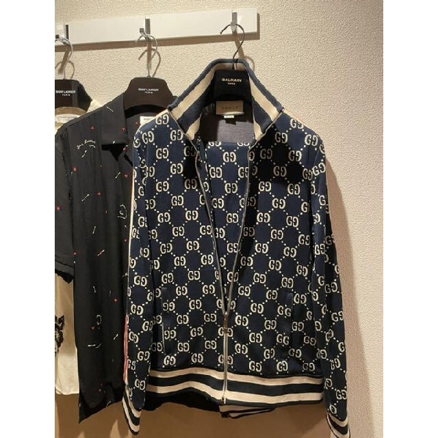 2年保証』 Gucci ジョギングパンツ 上下 ジャケット GGジャカード