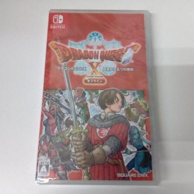 SQUARE ENIX - 新品　ドラゴンクエストX　目覚めし五つの種族　オフライン 通常版 Switch版
