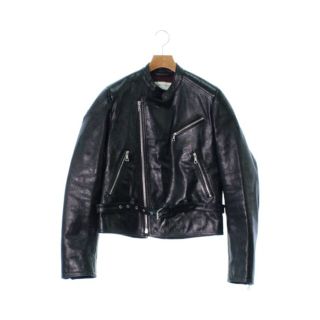 ドリスヴァンノッテン(DRIES VAN NOTEN)のDRIES VAN NOTEN ドリスヴァンノッテン ライダース S 黒 【古着】【中古】(ライダースジャケット)