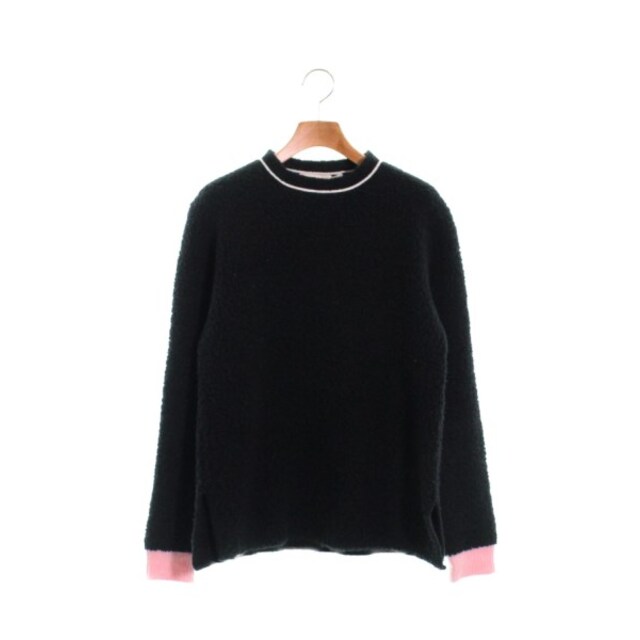 Marni(マルニ)のMARNI マルニ ニット・セーター 40(M位) 黒xピンク 【古着】【中古】 レディースのトップス(ニット/セーター)の商品写真