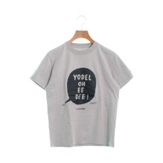 アンドワンダー(and wander)のand wander Tシャツ・カットソー 00(XXS位) グレー 【古着】【中古】(カットソー(半袖/袖なし))