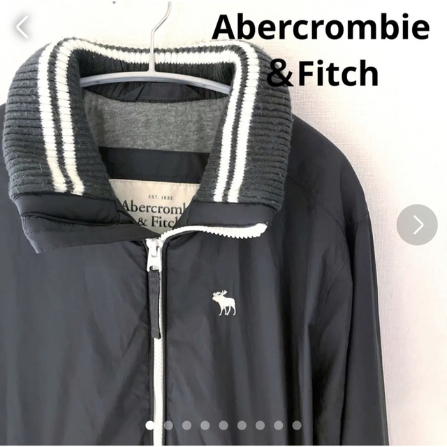 Abercrombie&Fitch(アバクロンビーアンドフィッチ)のアバクロンビー＆フィッチ  ジャンパー　アウター  グレー  メンズのジャケット/アウター(ナイロンジャケット)の商品写真