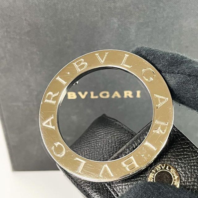 ✨美品・箱付✨ BVLGARI ブルガリ レザーベルト ロゴマニア 2