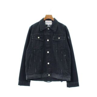 YOUTHS IN BALACLAVA デニムジャケット M 黒(デニム) 【古着】【中古