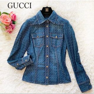 グッチ(Gucci)の◉GUCCI インターロッキングデニムシャツ◉(Gジャン/デニムジャケット)