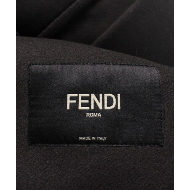 FENDI(フェンディ)のFENDI フェンディ コート 46(M位) チャコールグレー 【古着】【中古】 メンズのジャケット/アウター(その他)の商品写真