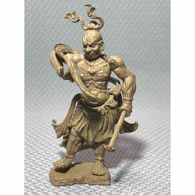 仏像コレクション　金剛力士像　吽形 エンタメ/ホビーの美術品/アンティーク(彫刻/オブジェ)の商品写真