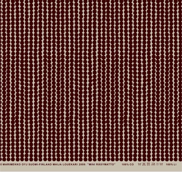 marimekko(マリメッコ)のマリメッコ Mini Rasymatto HWファブリック 1m ハンドメイドの素材/材料(生地/糸)の商品写真