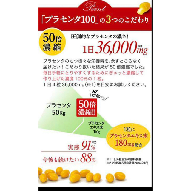 爆買い正規品】 プラセンタ100 チャレンジパック 30袋 銀座