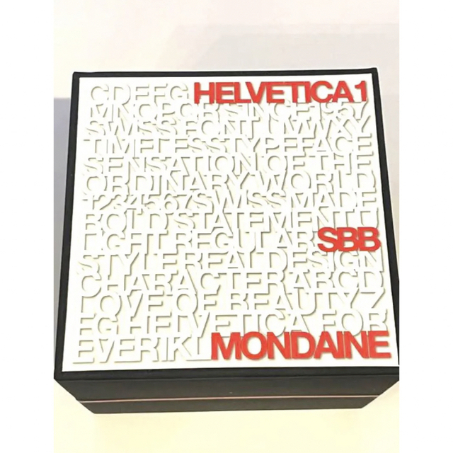 MONDAINE【腕時計】【新品】【ケース付き】 MONDAINE【腕時計】【新品】【ケース付き】