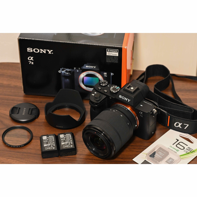 超大特価SONY - SONY α7II レンズキット ILCE-7M2K ILCE7M2の通販 by ...