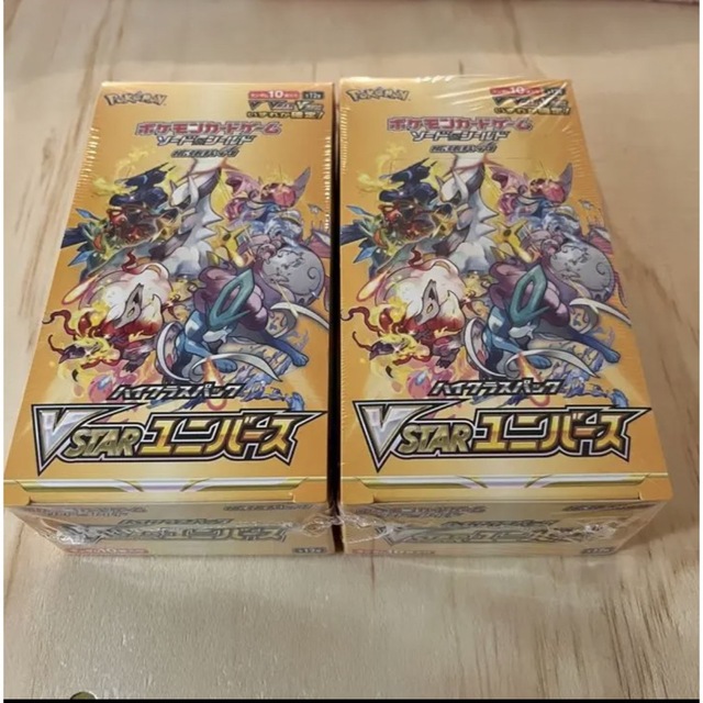 ポケモンカード vstarユニバース未開封box シュリンク付き ポケモンカード vstarユニバース未開封box シュリンク付き