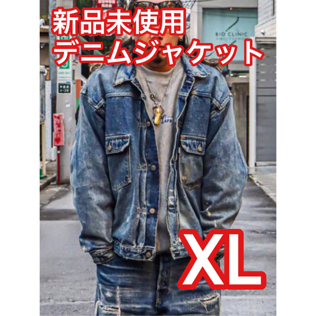 ビンテージ　デニムジャケットXL