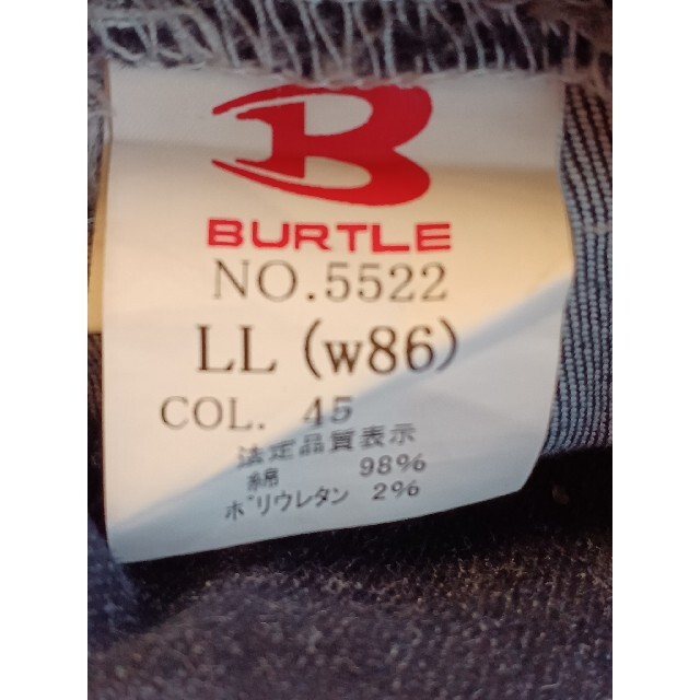 BURTLE(バートル)のハコピー様 専用　BURTLE　デニムカーゴ　5522-LL w86 メンズのパンツ(ワークパンツ/カーゴパンツ)の商品写真